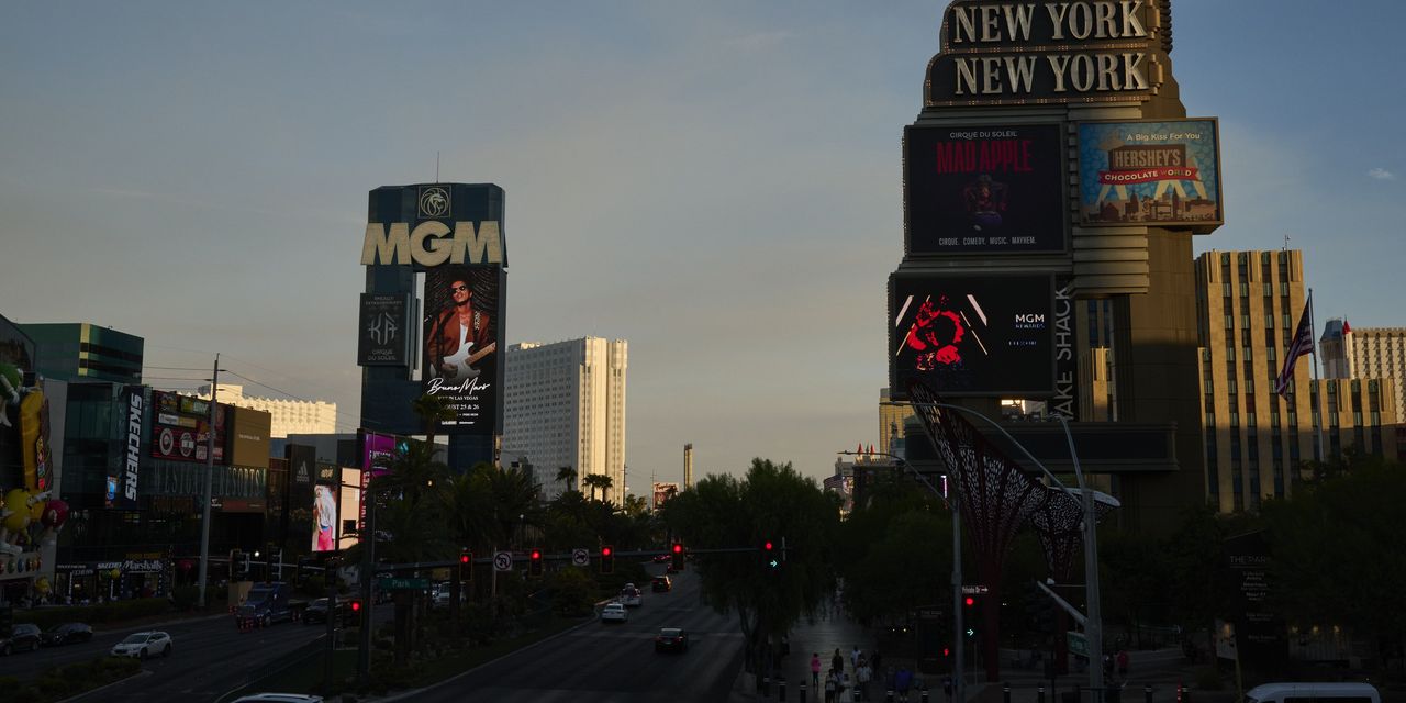 MGM Resorts Forecasts.  High expectations weigh on stocks.