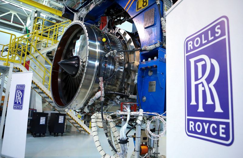 Rolls-Royce reports a jump in first-half profits led by the civil aviation industry